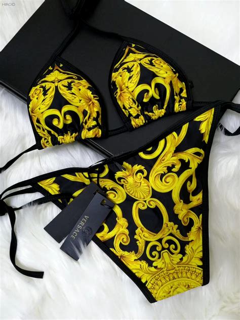 versace swimwear and beachwear for women|versace swimsuit bikini.